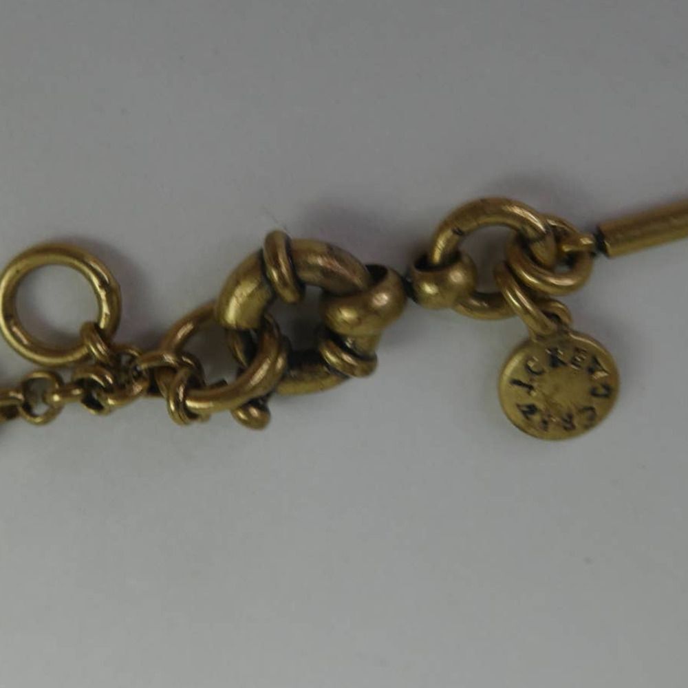 J. Crew Two Tone Hinged Rectangle Triangle Geomet… - image 8